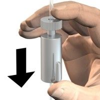 Gancio autobloccante da 15 kg - sospensione per quadri Artiteq ARTI TEQ 6 - Cimaise Tableau 