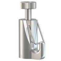 Gancho autoblocante 15 kg con sistema de seguridad - suspensión para rieles de cuadros artiteq ARTI TEQ 1 - Cimaise Tableau 