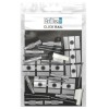 Pack of 6 Click & connect for click rail (ADDITIONAL) - fixing picture rails artiteq ARTI TEQ 2 - Cimaise Tableau 