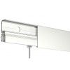 Rail Newly R70 200 cm blanc Museum - accrochage cimaise tableau newly Newly 1 - Cimaise Tableau 