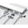 Cable Acier Twister Lock 2.5 mm - accrochage cimaise tableau newly Newly 5 - Cimaise Tableau