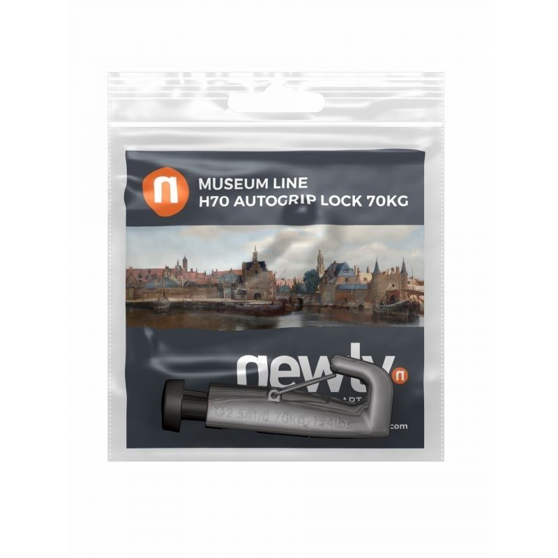 Gancio autobloccante con sicurezza 70 Kg - appendere quadri alla cornice del quadro recentemente Newly 2 - Cornice del quadro