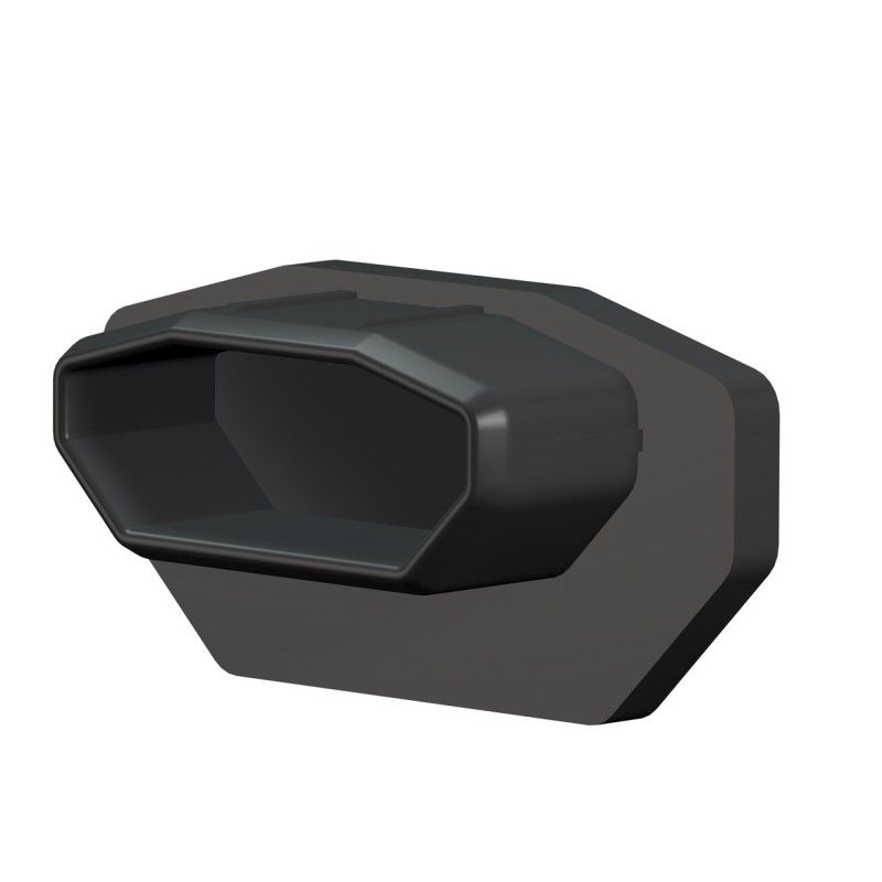 DISPLAY TI LED LACK BLACK 2 PCS ARTI TEQ 1 - Cimaise Tableau 