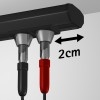 DISPLAY IT LED COUVRE RAIL NOIR ARTI TEQ 2 - Cimaise Tableau 