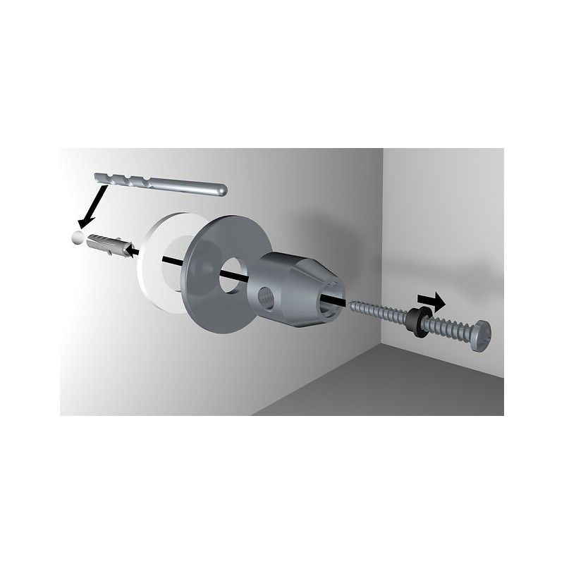 DISPLAY IT LED ELECTRIC CONNECTION KIT FIXED (2X 1,5 MM 300 CM) ARTI TEQ 8 - Cimaise Tableau 