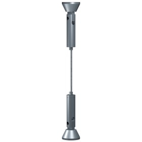 STAHLKABELSATZ 2 MM 400 CM FEST E-CLIP ARTI TEQ 1 - Cimaise Tableau