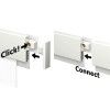 Inforail picture rail for drawings and posters (fixing hardware and end caps included) ARTI TEQ 9 - Cimaise Tableau 