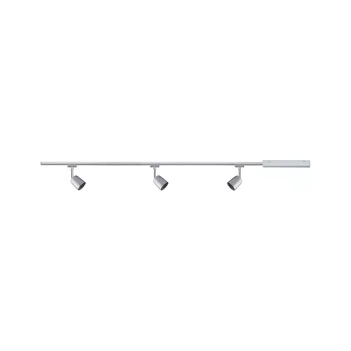,URail Spot sur rail Cover Kit de base GU10 max. 3x10W gradable 230V Chrome mat,,,