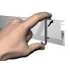 GANCIO A CLIP ARTI TEQ 7 - Cimaise Tableau 