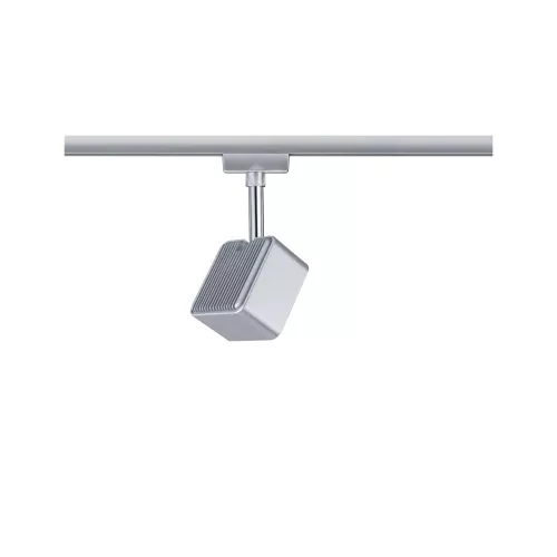 ,URail Spot sur rail Cube Spot individuel 540lm 8W 2700K gradable 230V Chrome mat,,,