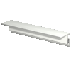 INFO RAIL + BLANCO 200 CM (MATERIAL DE FIXING, PACKAGE RAIL Y 4X MOUSE WHITE MAGNETS) ARTI TEQ 1 - Cimaise Tableau