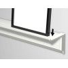 INFO RAIL + BLANCO 200 CM (MATERIAL DE FIXING, PACKAGE RAIL Y 4X MOUSE WHITE MAGNETS) ARTI TEQ 9 - Cimaise Tableau 