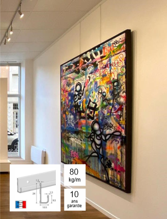 Riel de seguridad para silla Civic H 24 - 80 Kg/ m