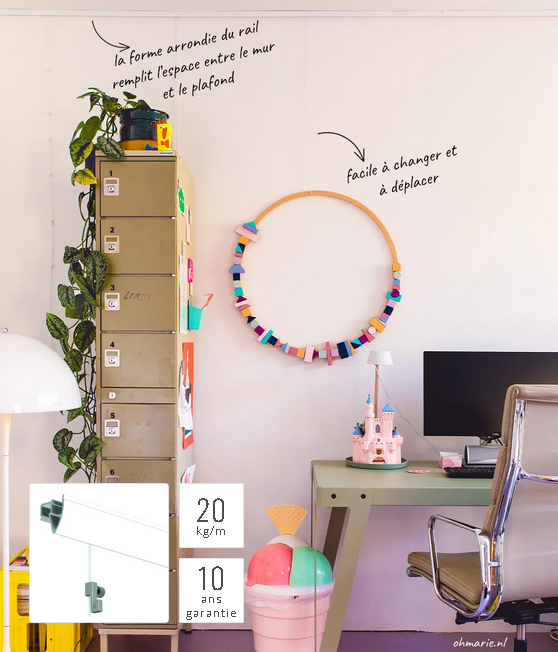 Chair Up Rail Artiteq - 20 Kg / m