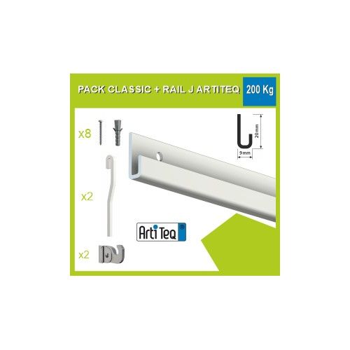 Kit Classico + rotaia da 200 kg