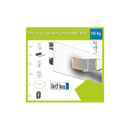 Click Rail Pro 100kg Bilderleisten-Set