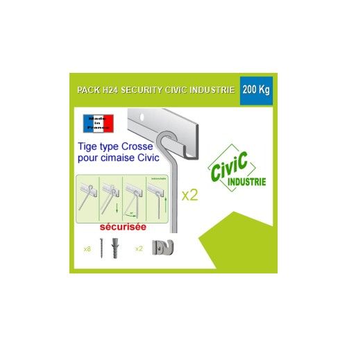 Kit H24 Sicherheits Civic 160 kg
